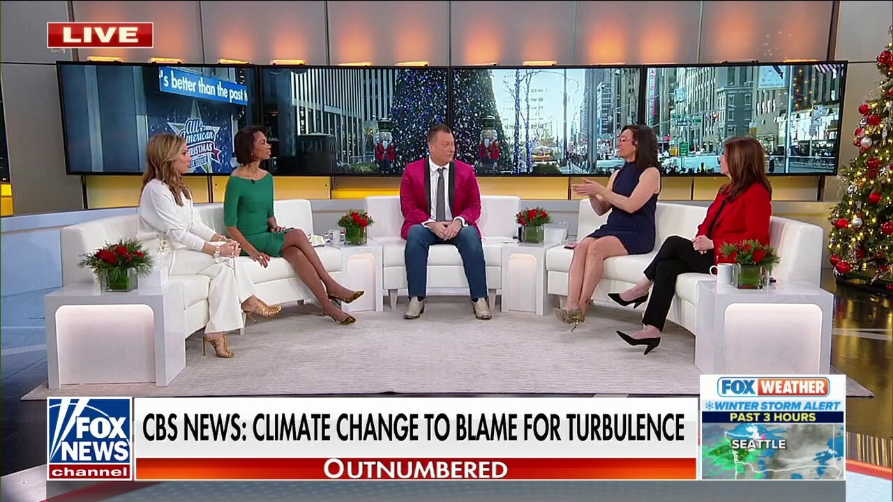 'Outnumbered' on CBS attributing turbulence on Hawaii-bound flight to climate change