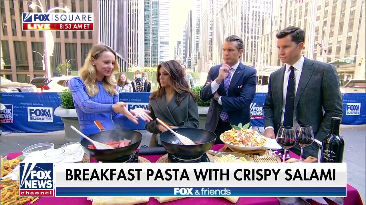 'Fox & Friends' celebrates National Pasta Day