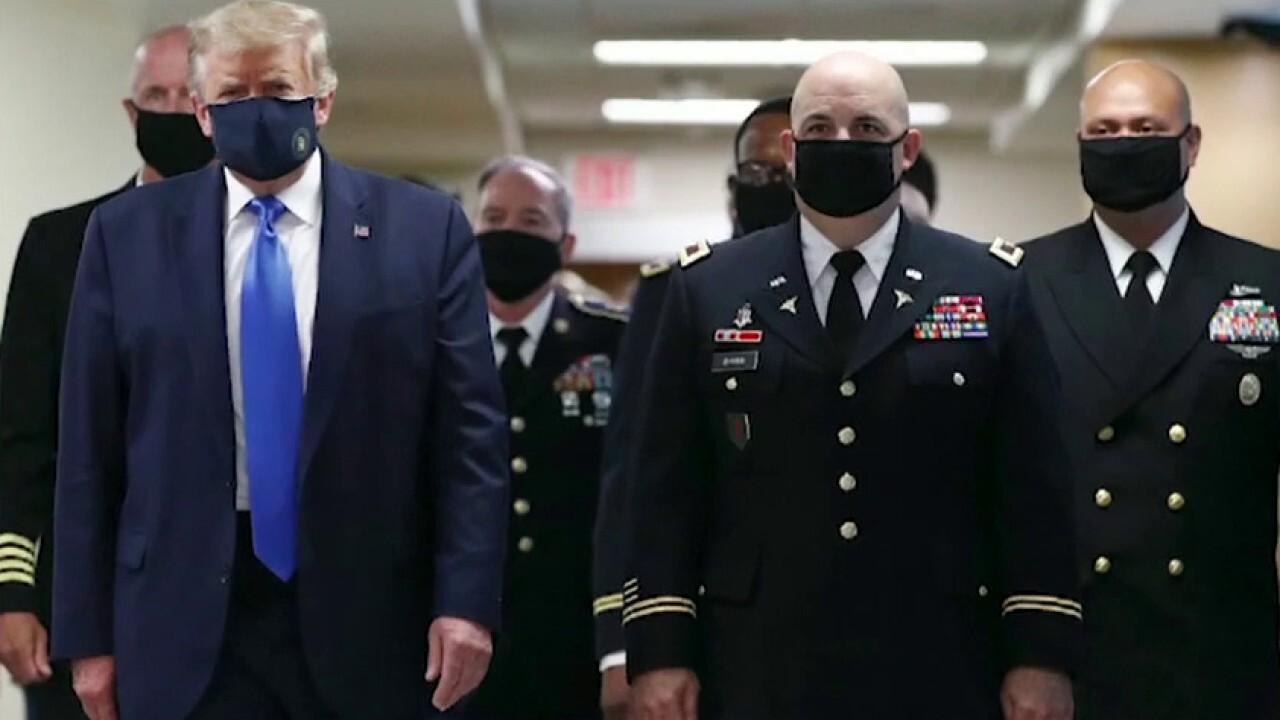 Dr. Nesheiwat on Trump wearing mask during Walter Reed visit, Disney World reopening as COVID-19 cases climb