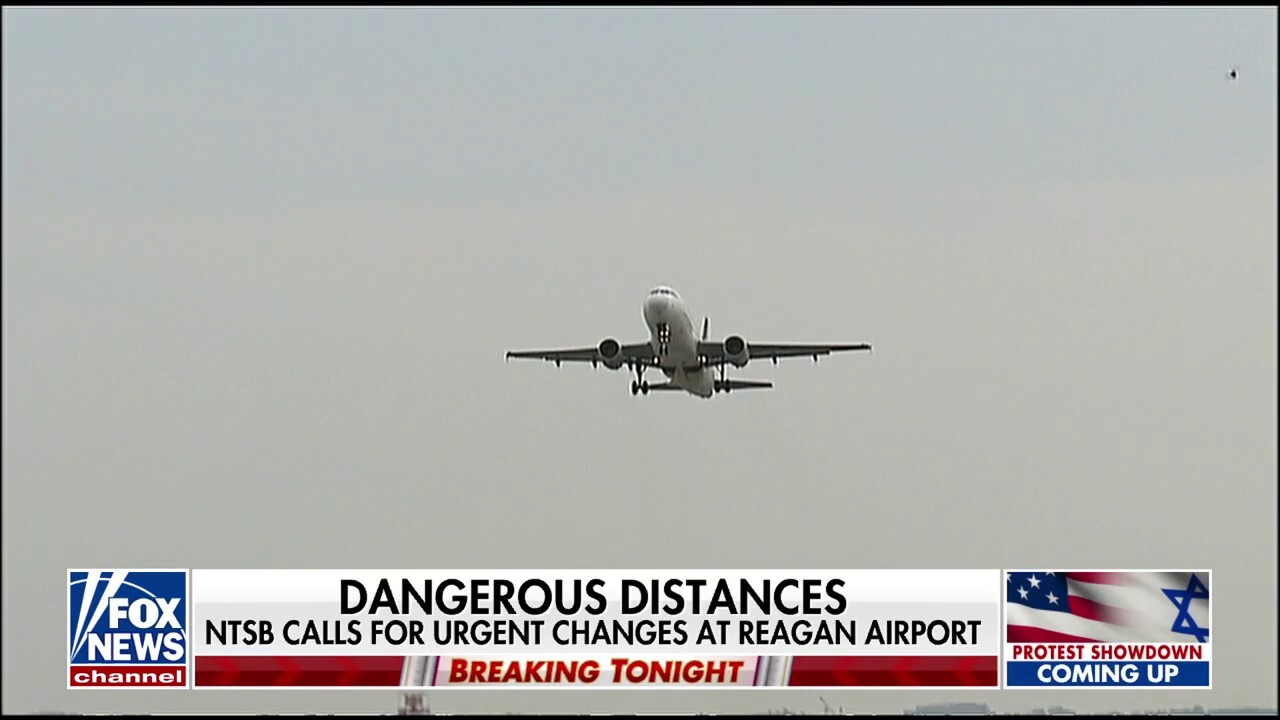 NTSB calls for urgent changes at Reagan National Airport following January deadline collision