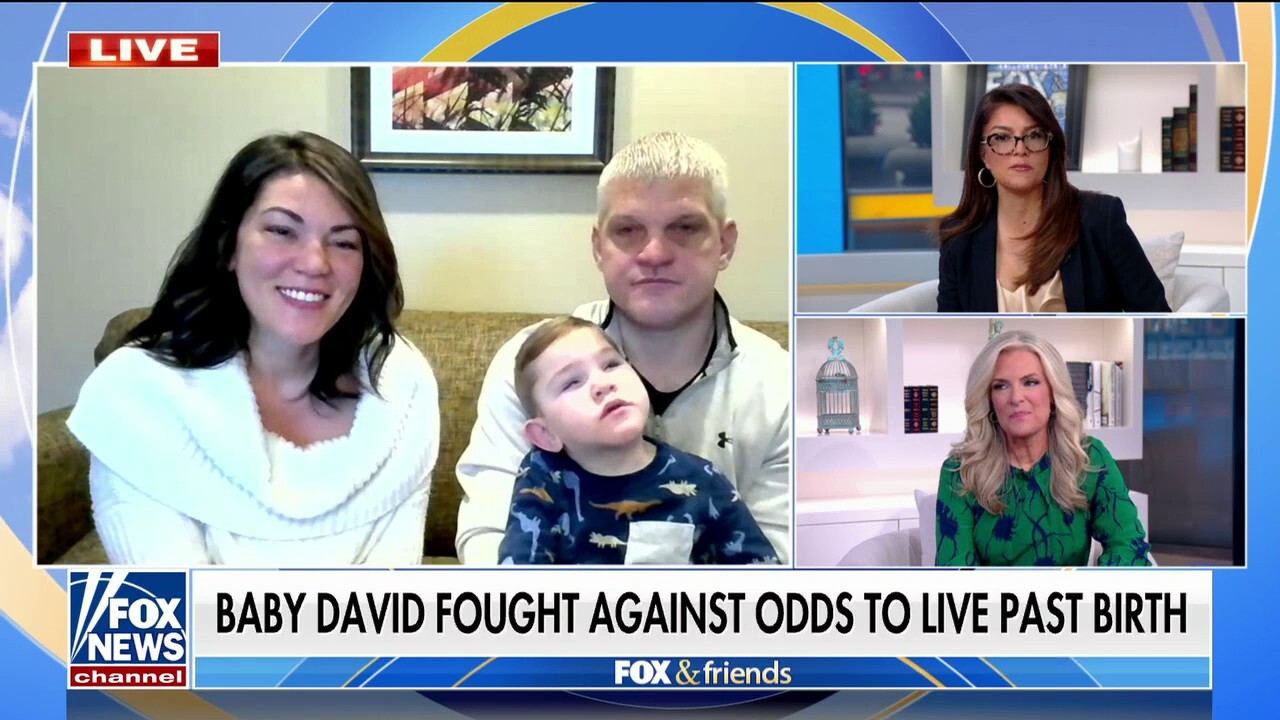 Family shares pro-life story on their son on 'Fox & Friends Weekend'