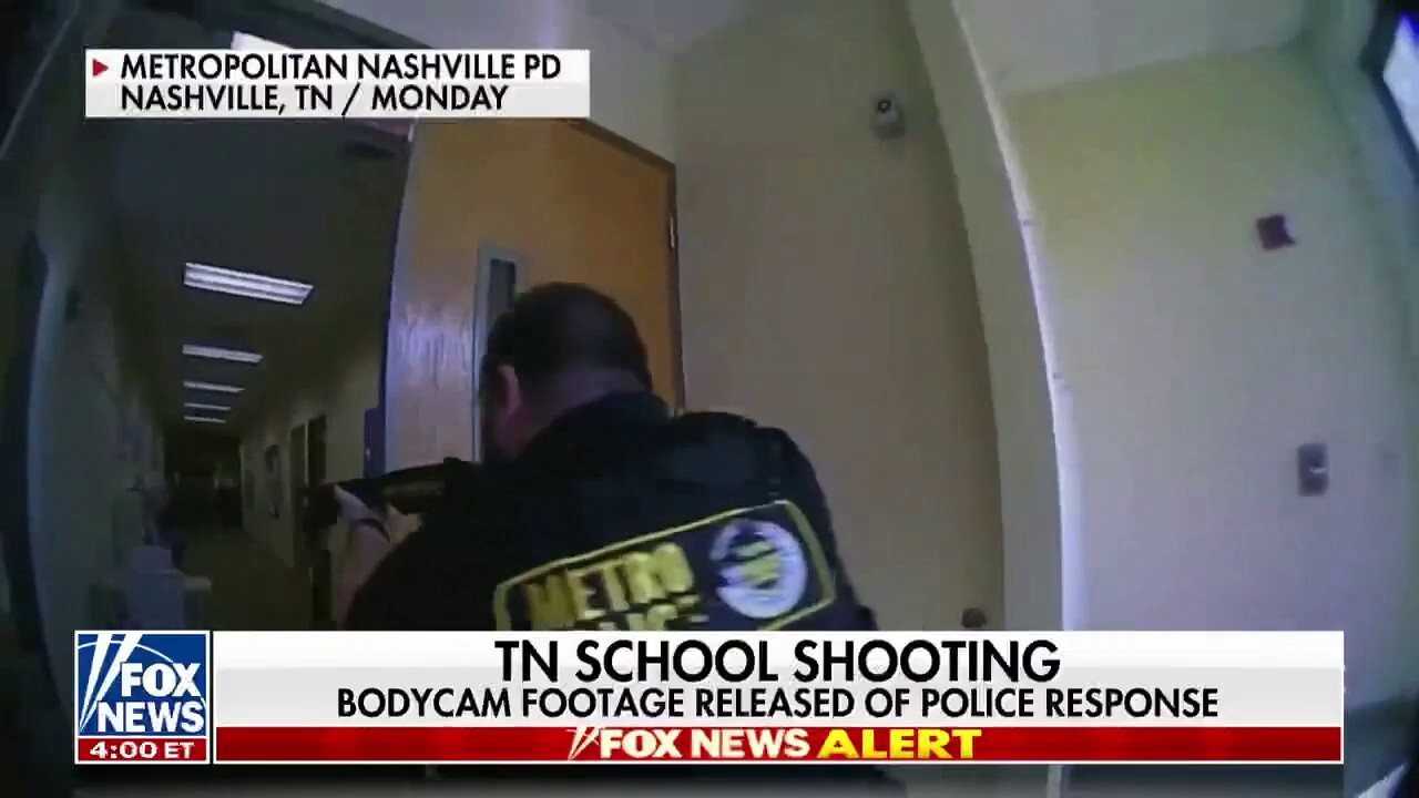 Nashville Police Bodycam Shows Officers Arrive At The Covenant School Fox News Video