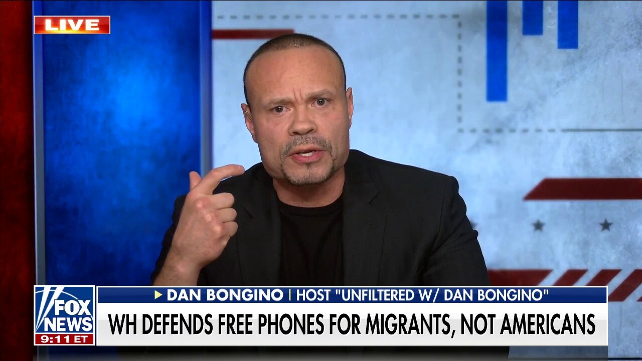 Dan Bongino on White House giving free phones to migrants, not Americans