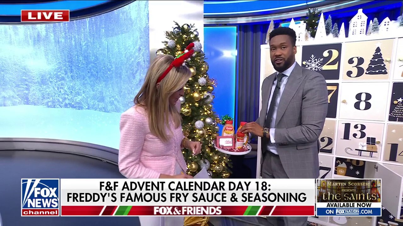 Counting down to Christmas with 'Fox & Friends' 