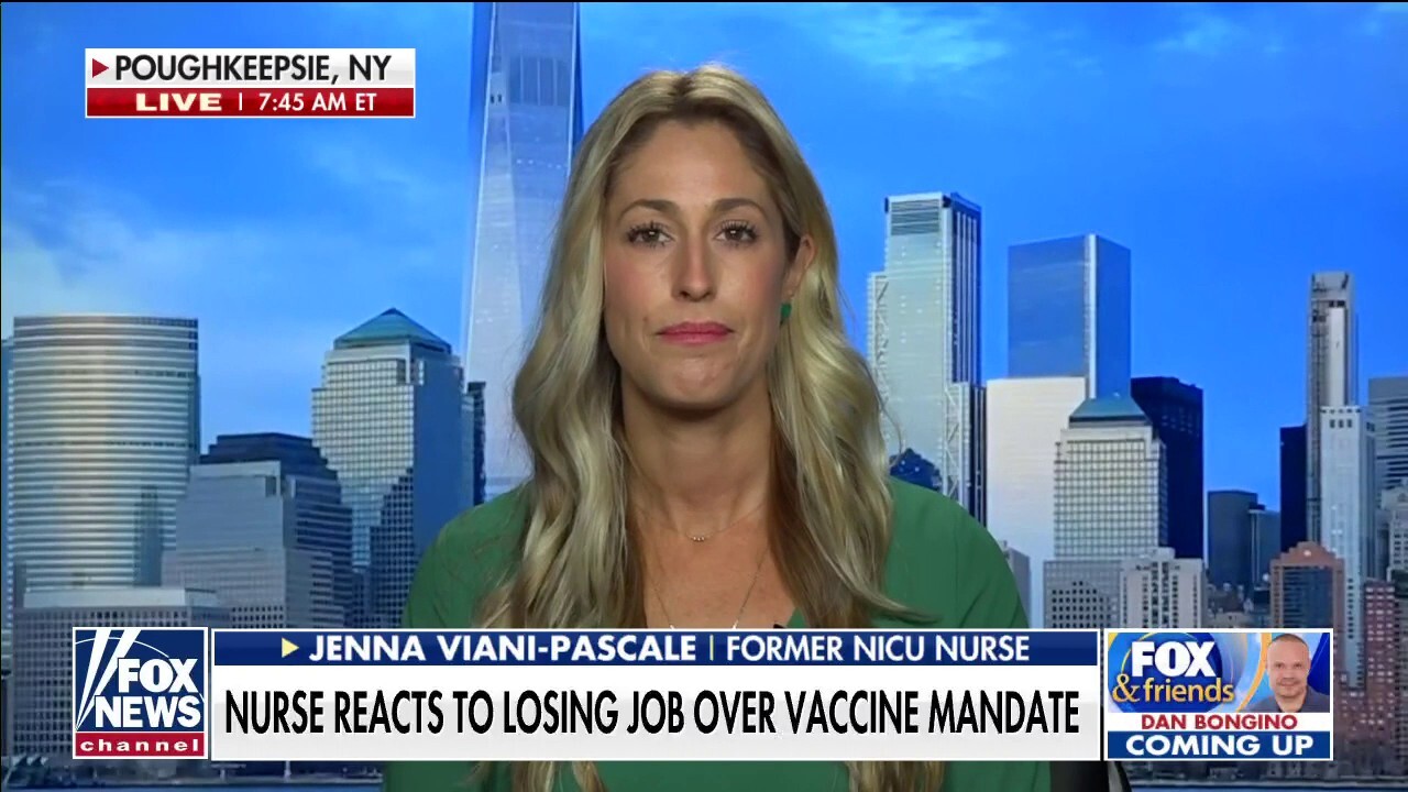 Nurse reacts to losing job over vaccine mandate: ‘I’d prefer not to be an experiment’