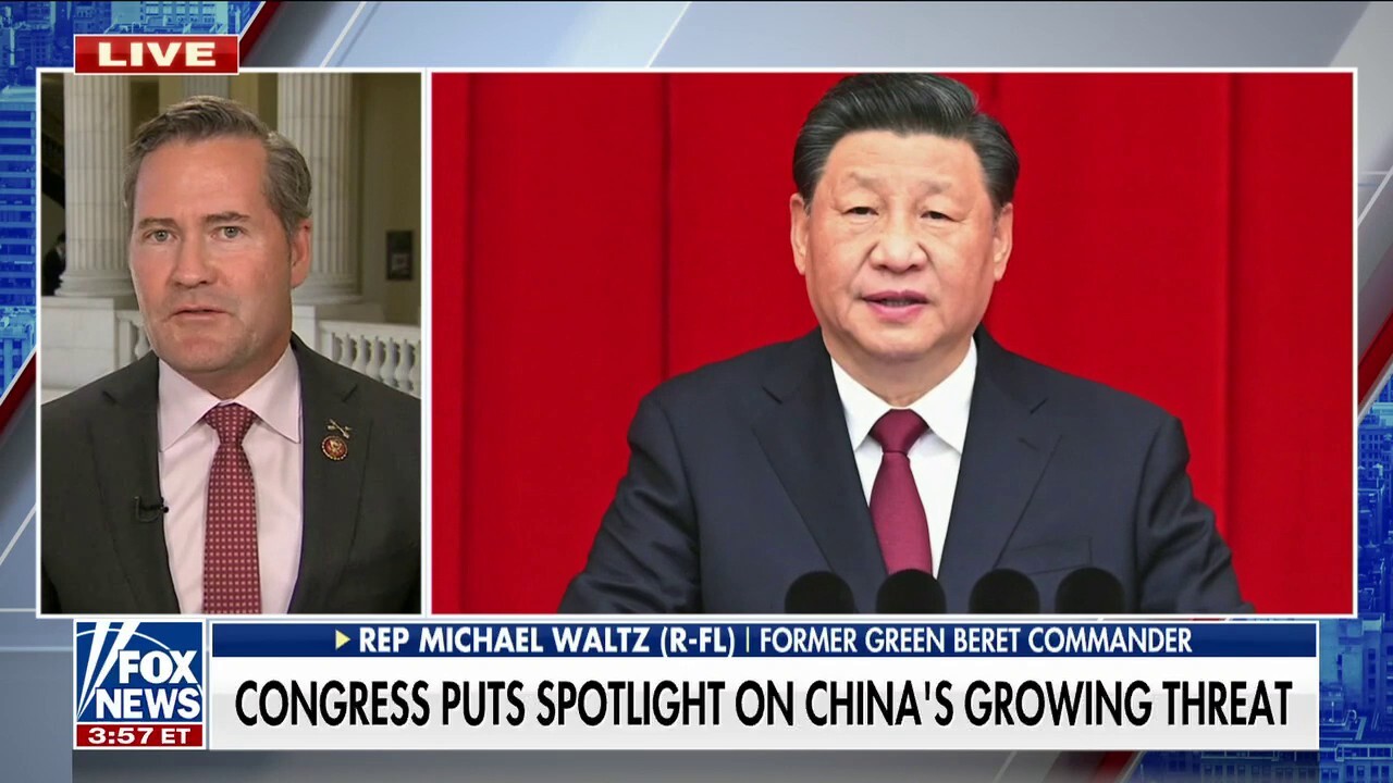 Michael Waltz on House China committee hearing: They're buying America's military schools