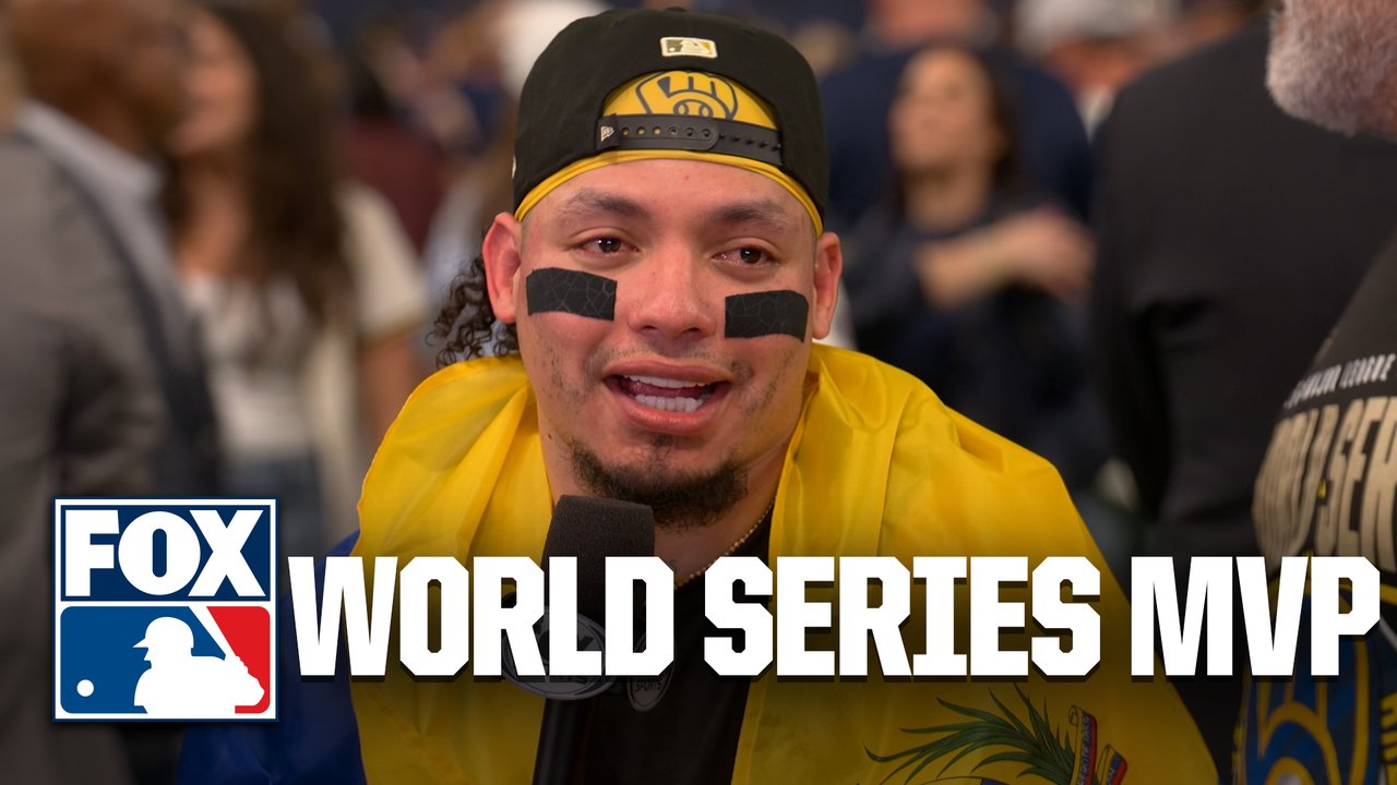 World Series MVP William Contreras Gets Emotional Reacting Brewers’ First World Series Title