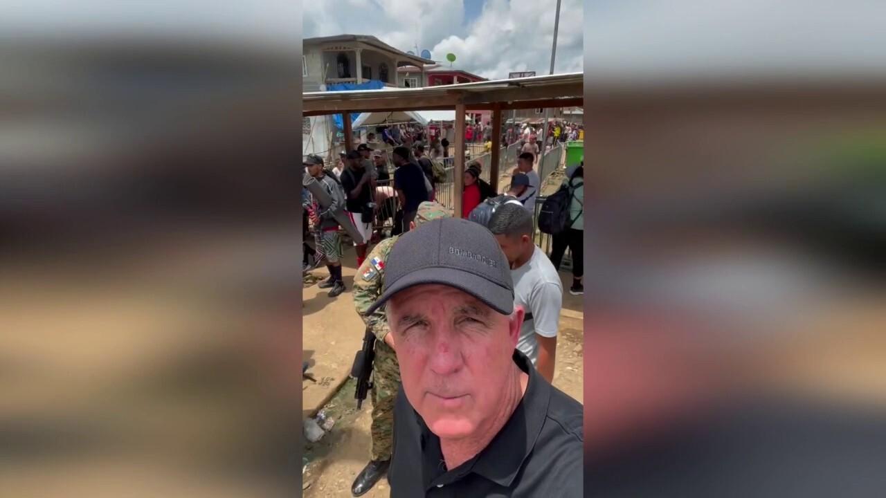 GOP rep shows migrants moving through Panama to US