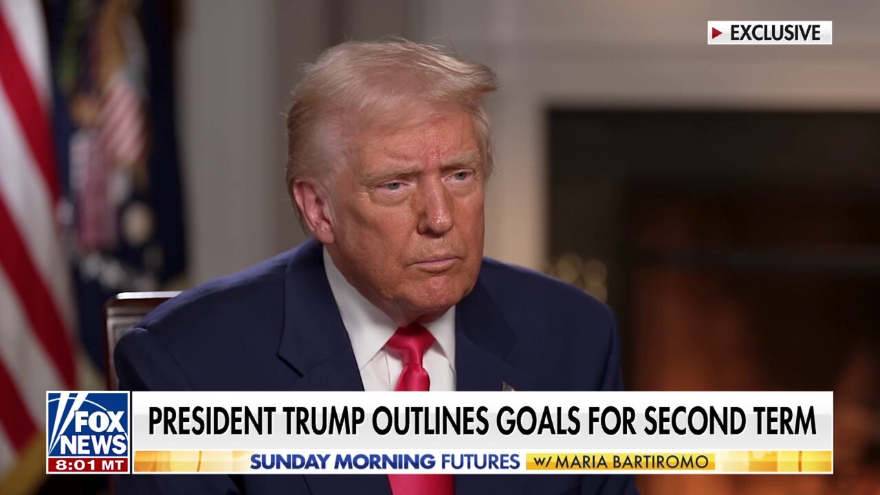 President Donald Trump sits down with Maria Bartiromo on ‘Sunday Morning Futures.’