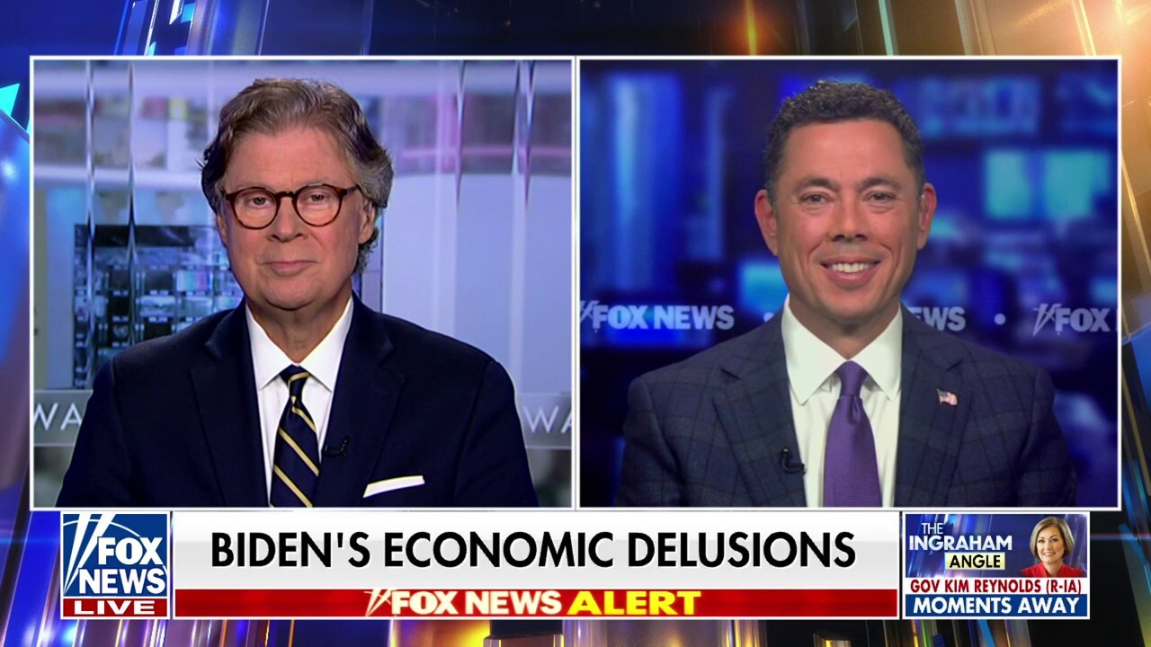 Fox News contributors Byron York and Jason Chaffetz discuss President Biden's economic 'delusions' heading into the 2024 election on 'The Ingraham Angle.'