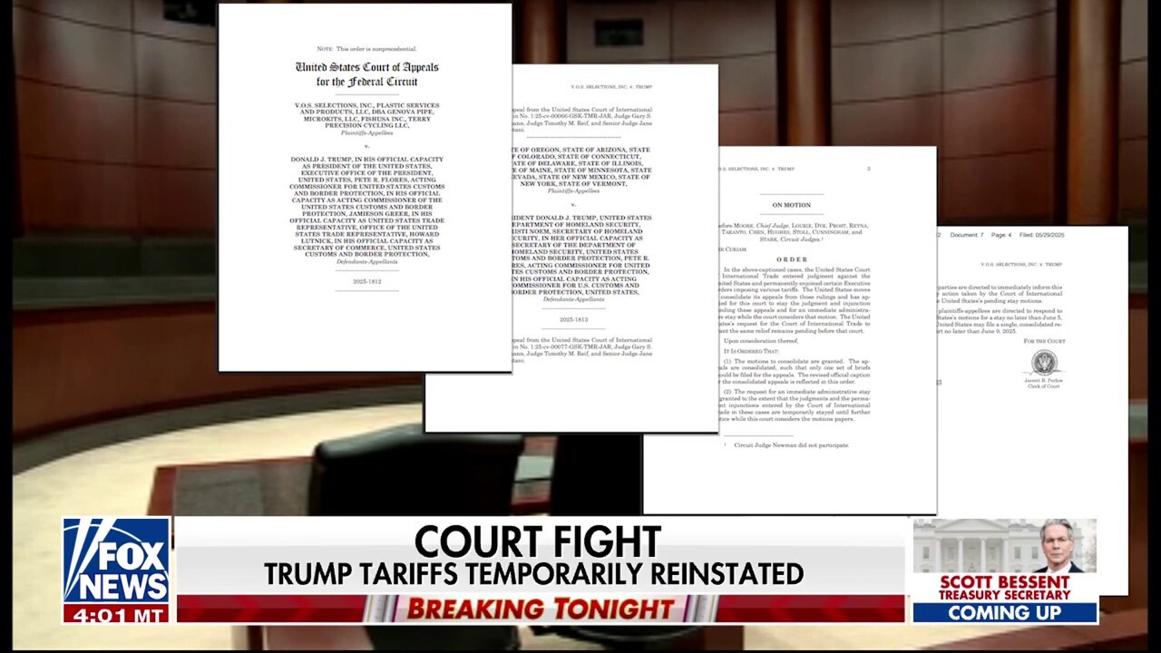 DC federal judge calls Trump tariffs ‘unlawful’ amid tense legal battle