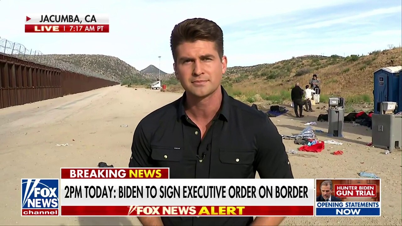 Migrants continue to flood southern border as Biden weighs executive action
