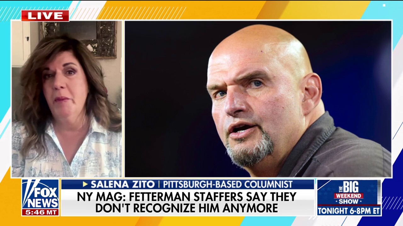 Fetterman staffers reportedly concerned about his health, don't recognize him anymore 
