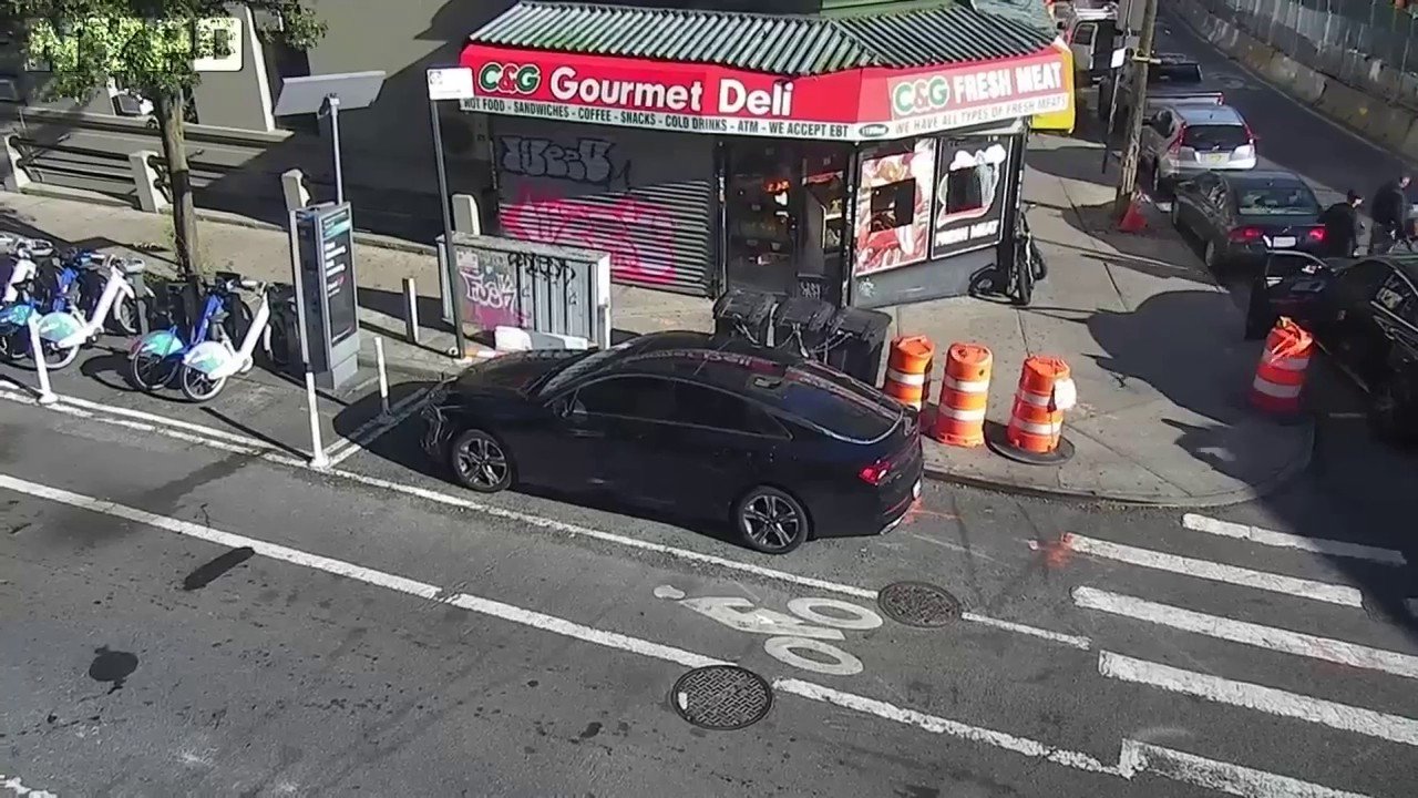 Surveillance footage shows illegal immigrant fleeing from ICE before being shot