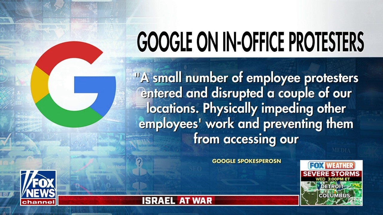 Google staffers put on administrative leave after Israel protests