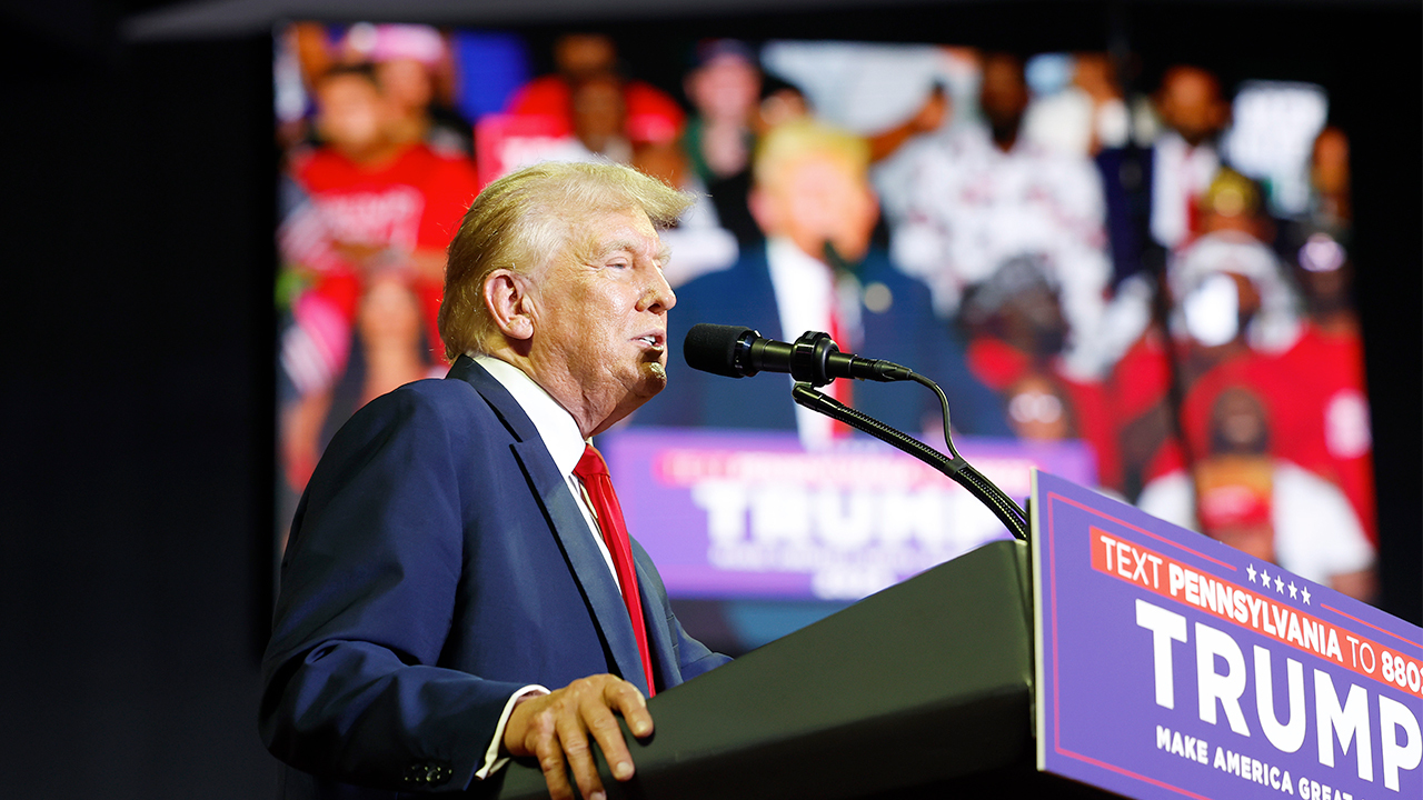 WATCH LIVE: Former President Trump rallies with supporters ahead of the RNC