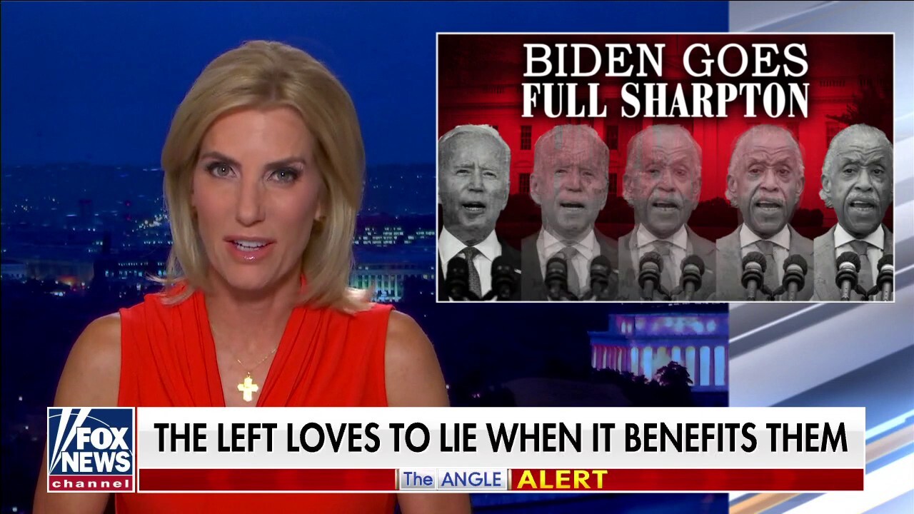 Ingraham: Biden goes 'Full Sharpton' -- 'Lying' about border patrol, boosting IRS to surveil average Americans