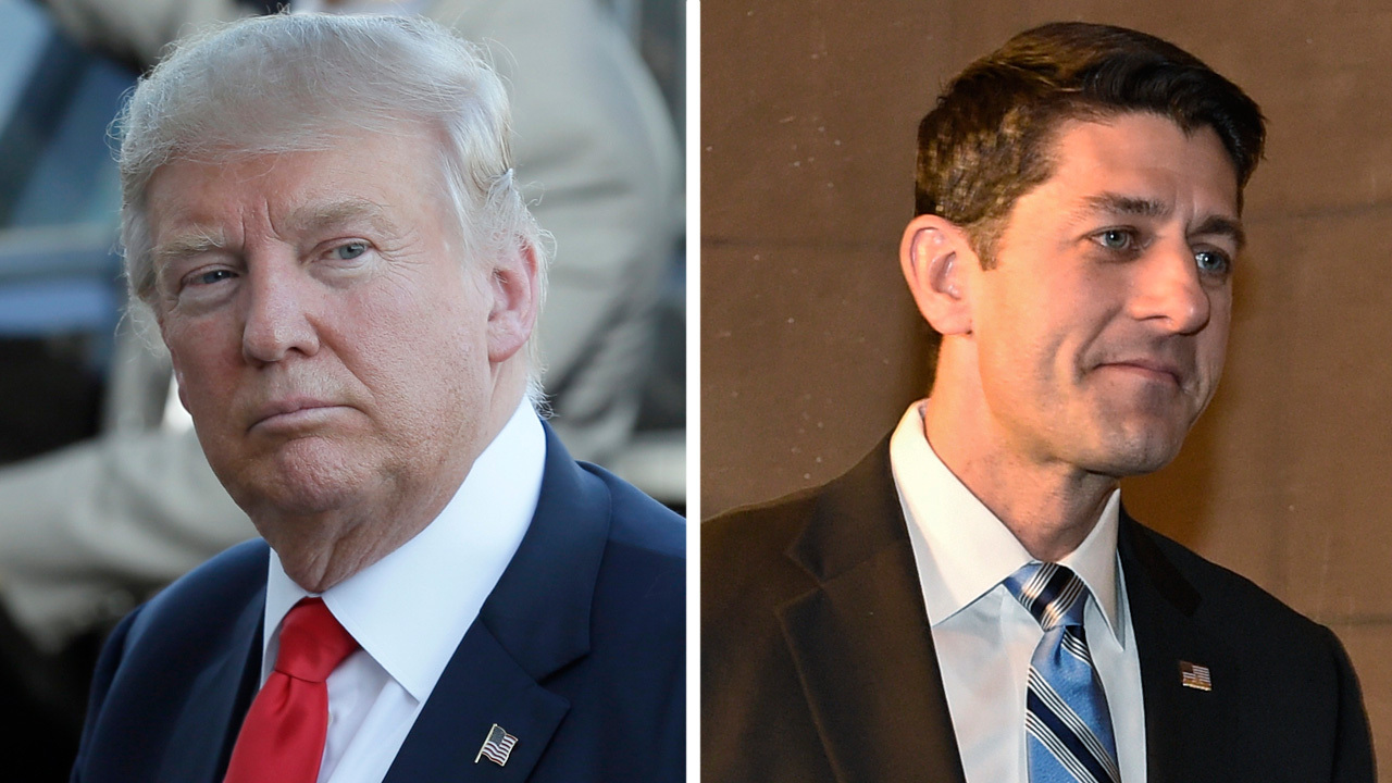 What will happen when Donald Trump meets with Paul Ryan?