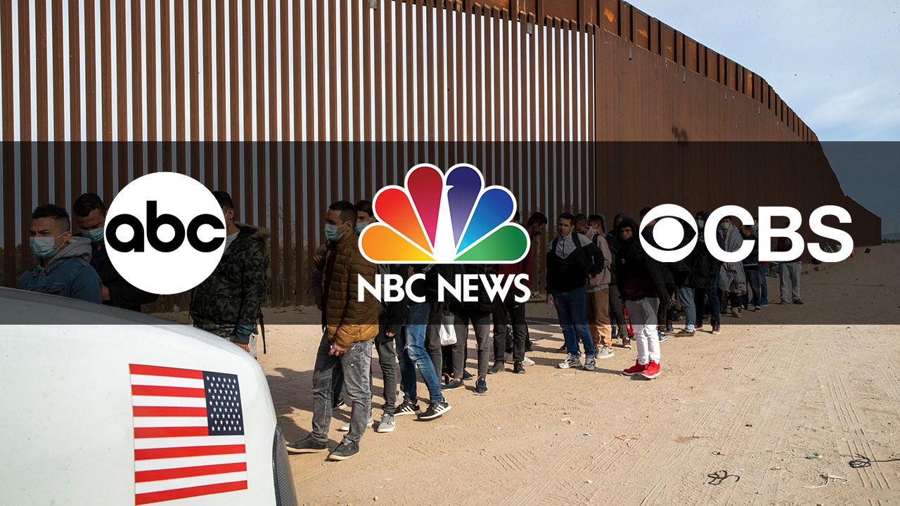 ABC, NBC, CBS covered border crisis in April more than last five months combined