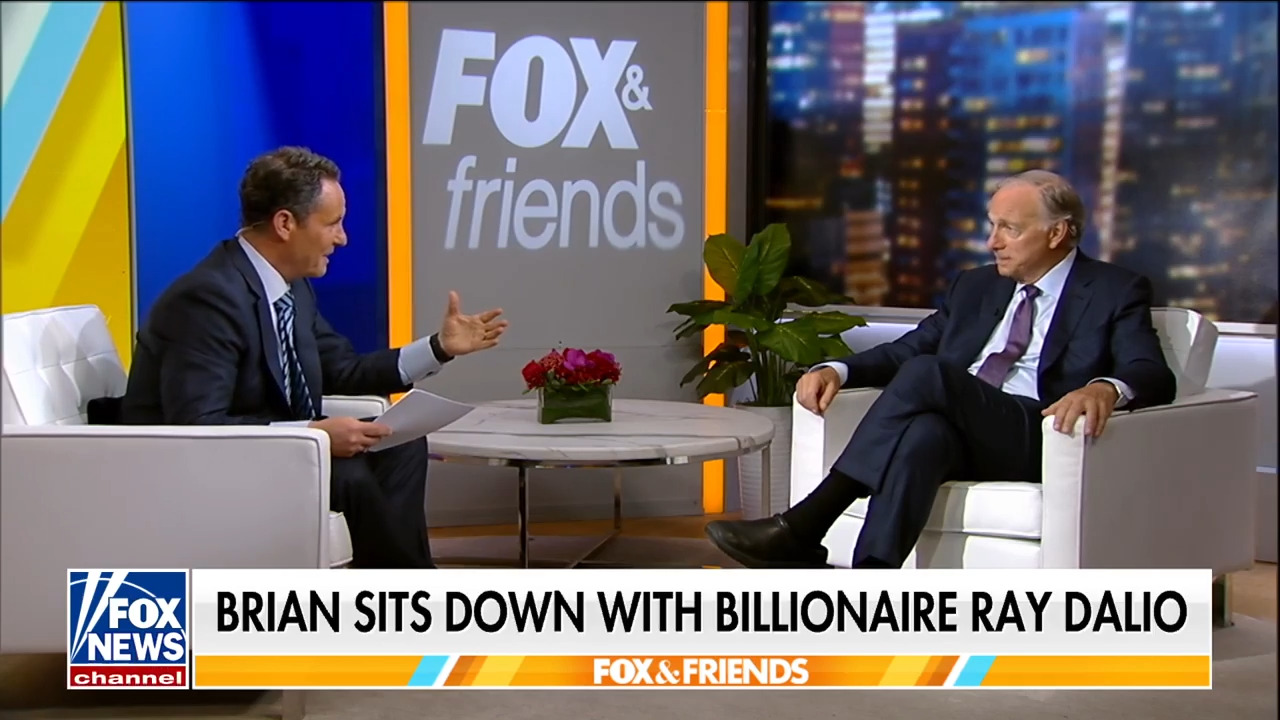Billionaire hedge fund investor Ray Dalio, author of the new book 'How Countries Go Broke,' discusses President Donald Trump's trade policies and the value of the U.S. dollar. 