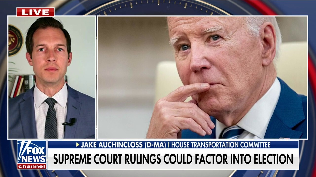 Rep. Jake Auchincloss echoes Biden's attack on SCOTUS: 'Out of step with American public'