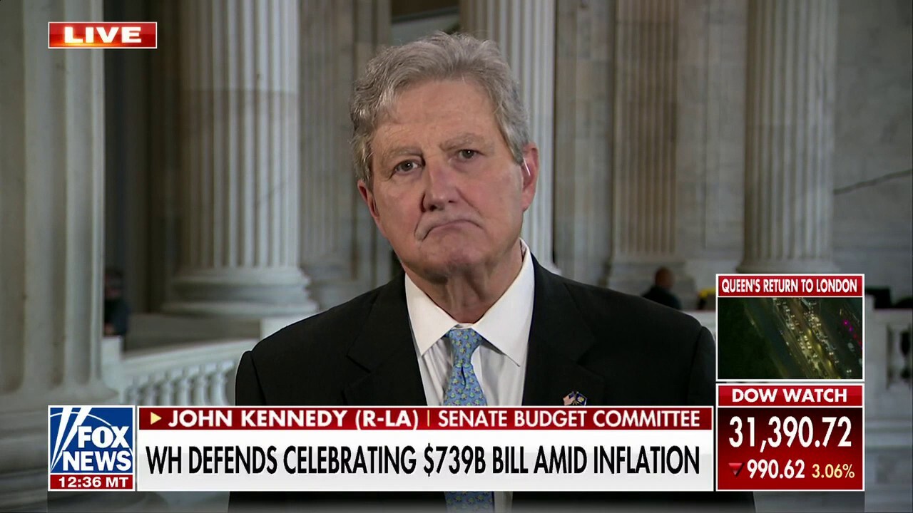 Sen. Kennedy: Inflation was made in Washington by the Biden admin