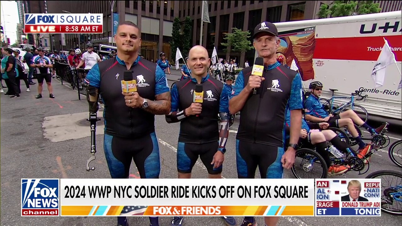 2024 WWP soldier ride kicks off on FOX Square