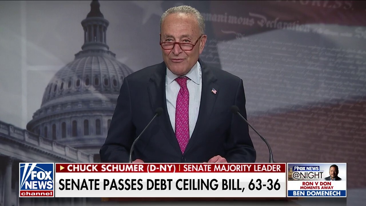 Senate Passes Debt Ceiling Bill Fox News Video