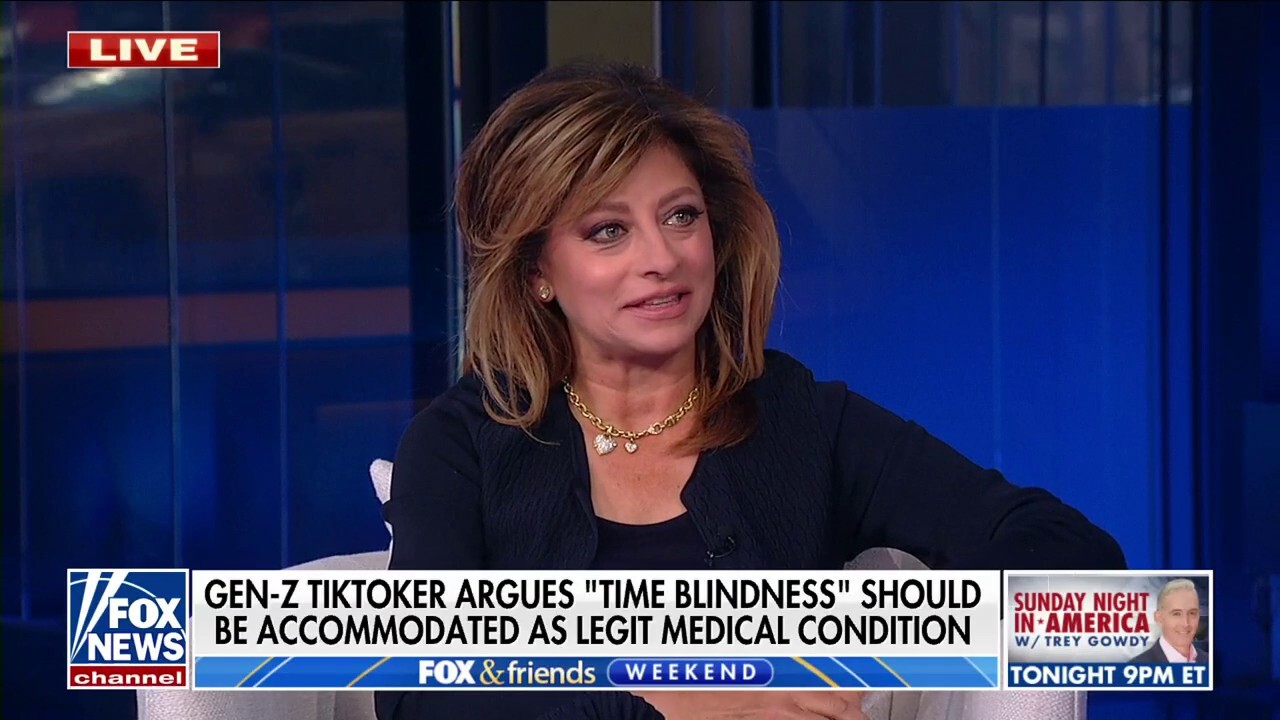 Maria Bartiromo mocks TikToker's 'hilarious' claim that 'time blindness' is a real medical condition