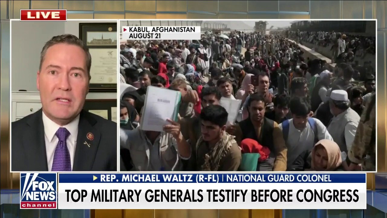 Rep. Waltz torches Biden over 'Grand Canyon-sized gulf' with military commanders