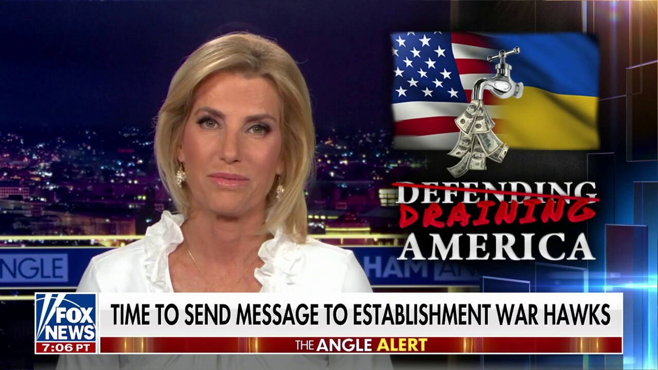 LAURA INGRAHAM: No matter how much we give to Ukraine, it's never enough