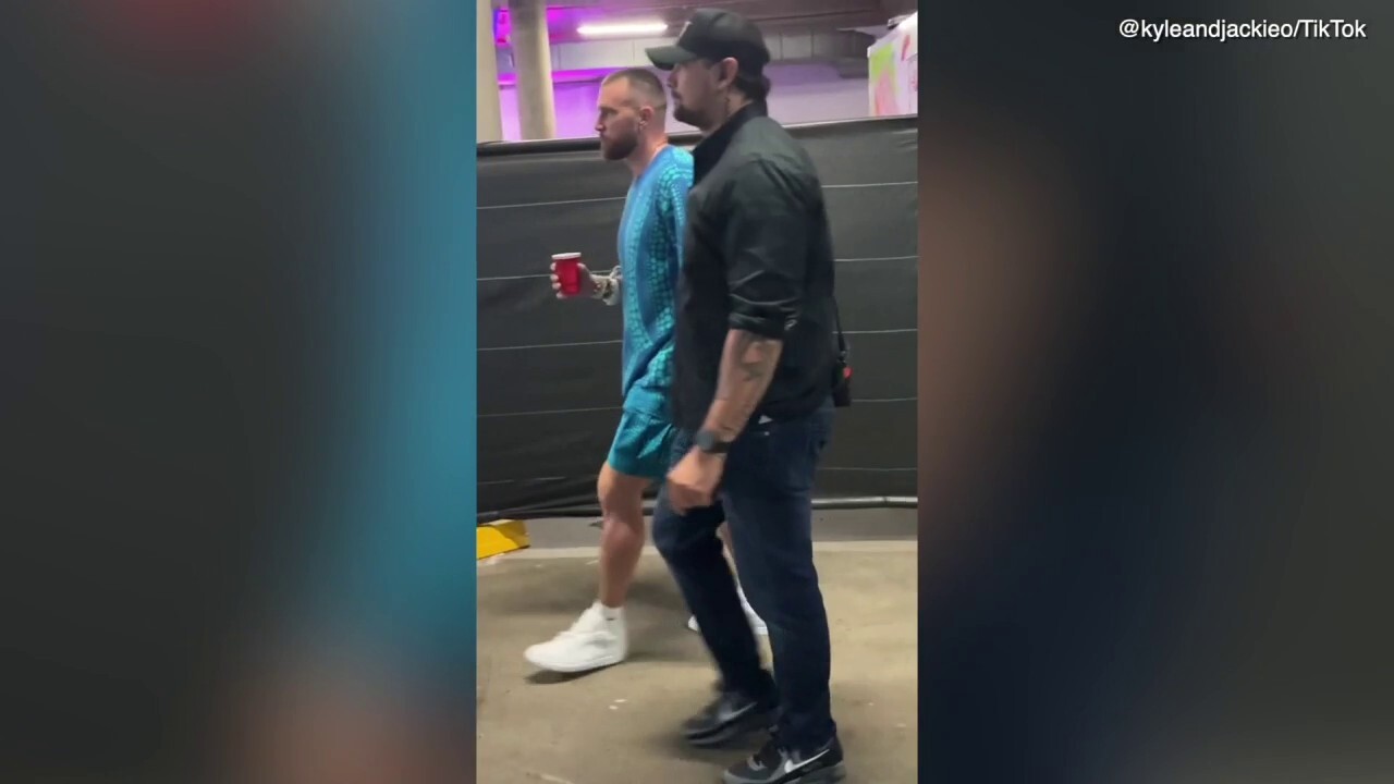 Travis Kelce attend's Taylor Swift's Eras Tour in Sydney