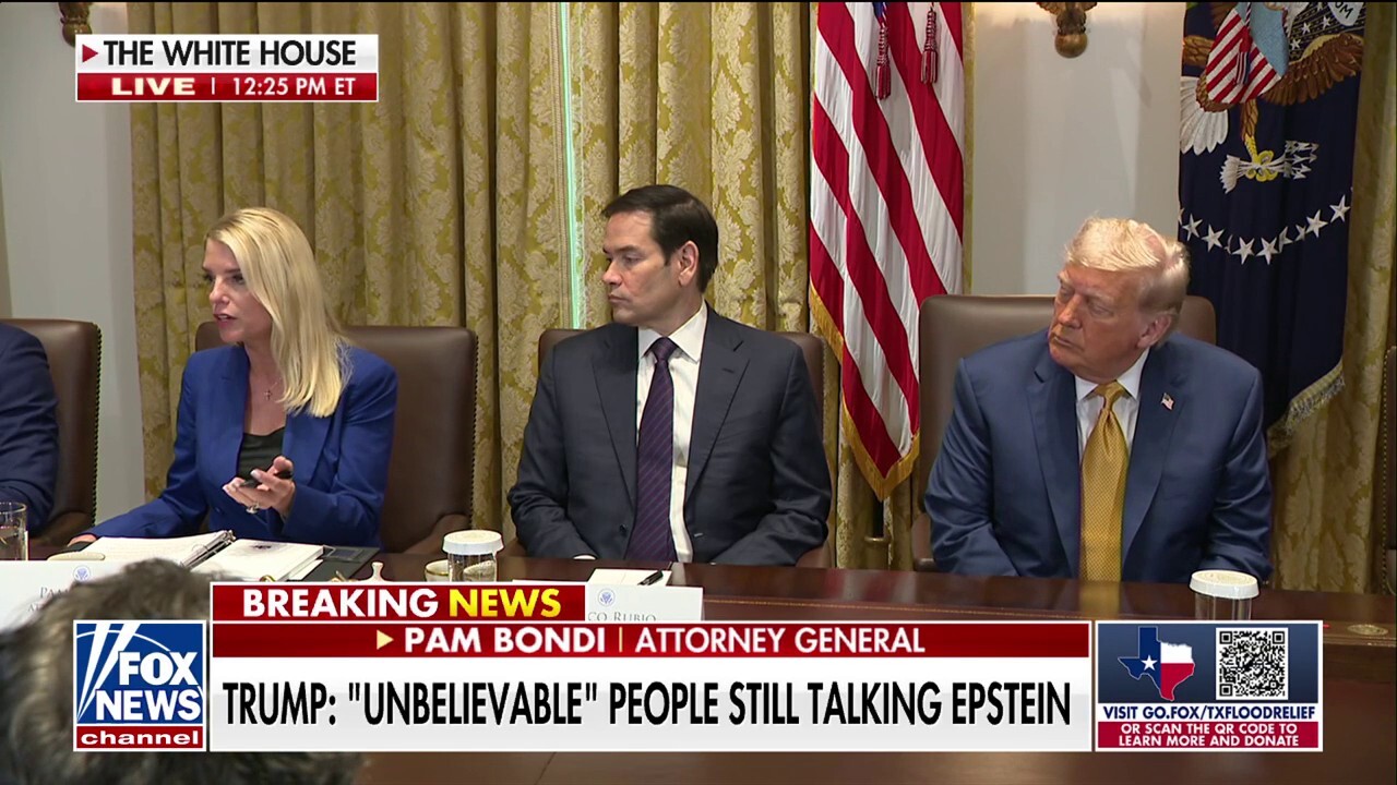 Pam Bondi fires back about Epstein client list: 'That's it on Epstein'