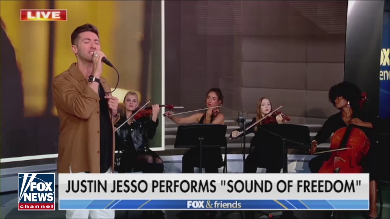 Justin Jesso performs ‘Sound of Freedom’ on ‘Fox & Friends’