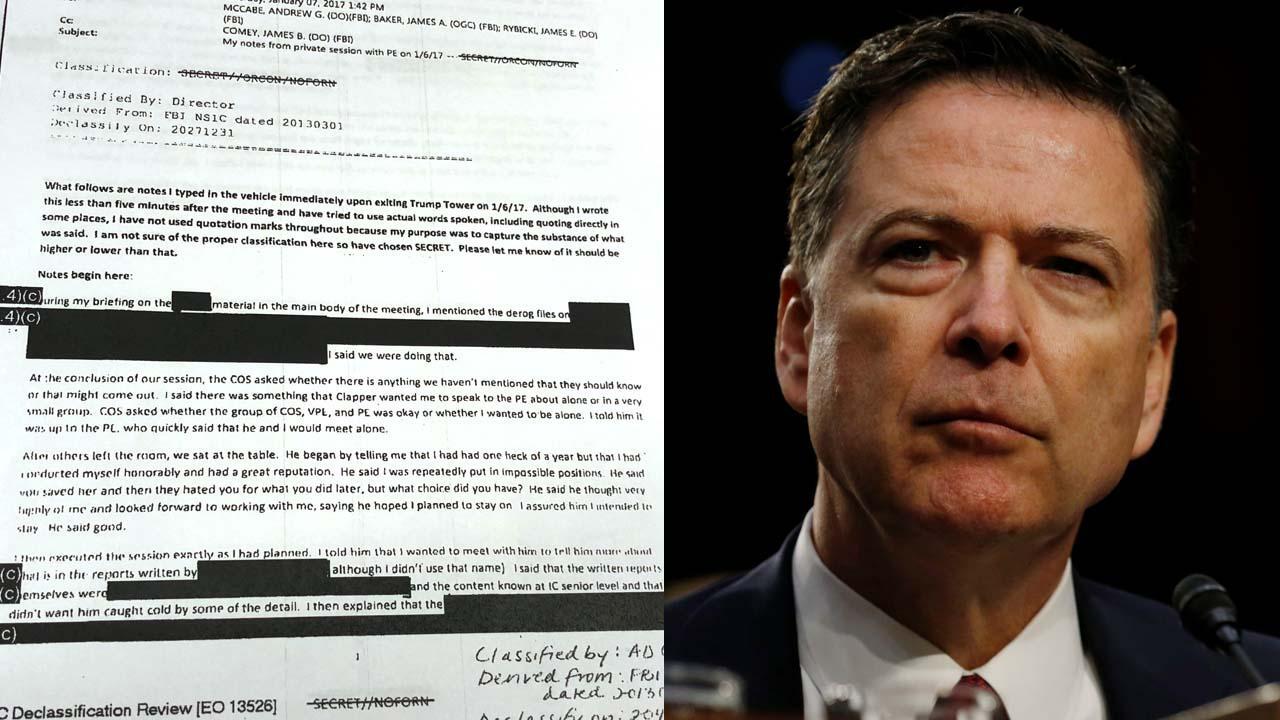 Comey Memos 6 Biggest Claims Latest News Videos Fox News