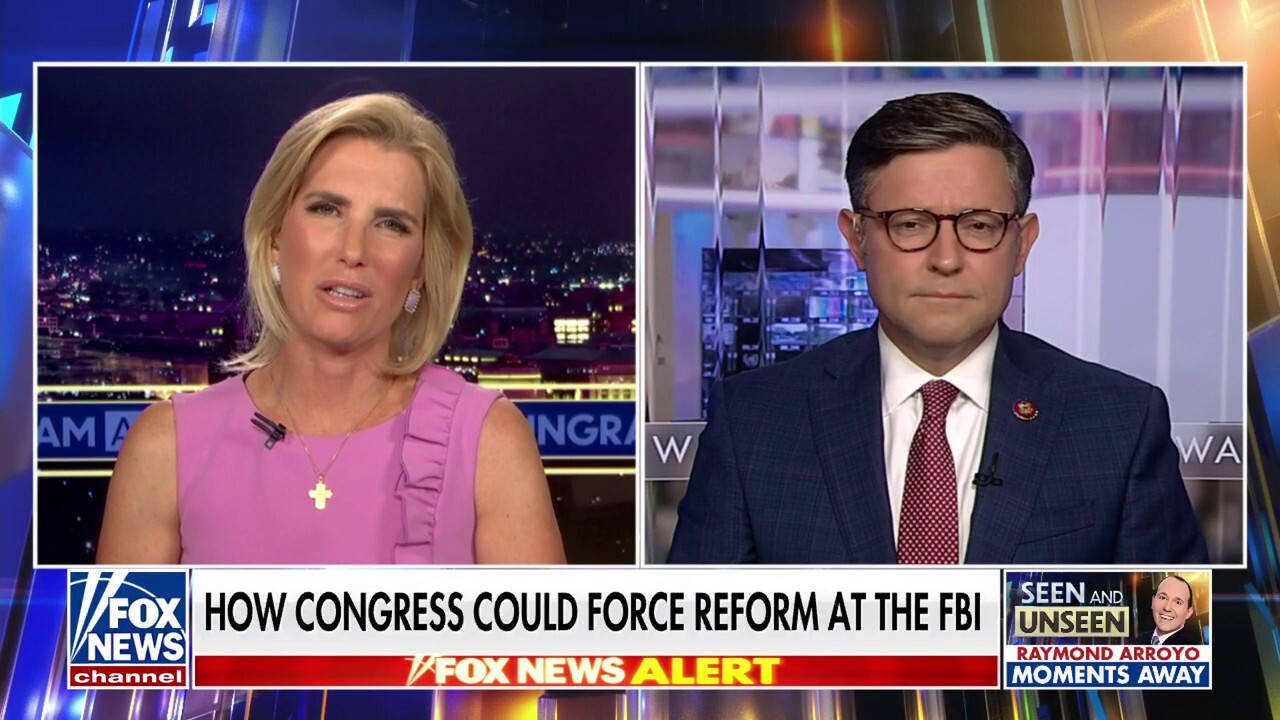 They have 'weaponized' the DOJ and FBI: Rep. Mike Johnson