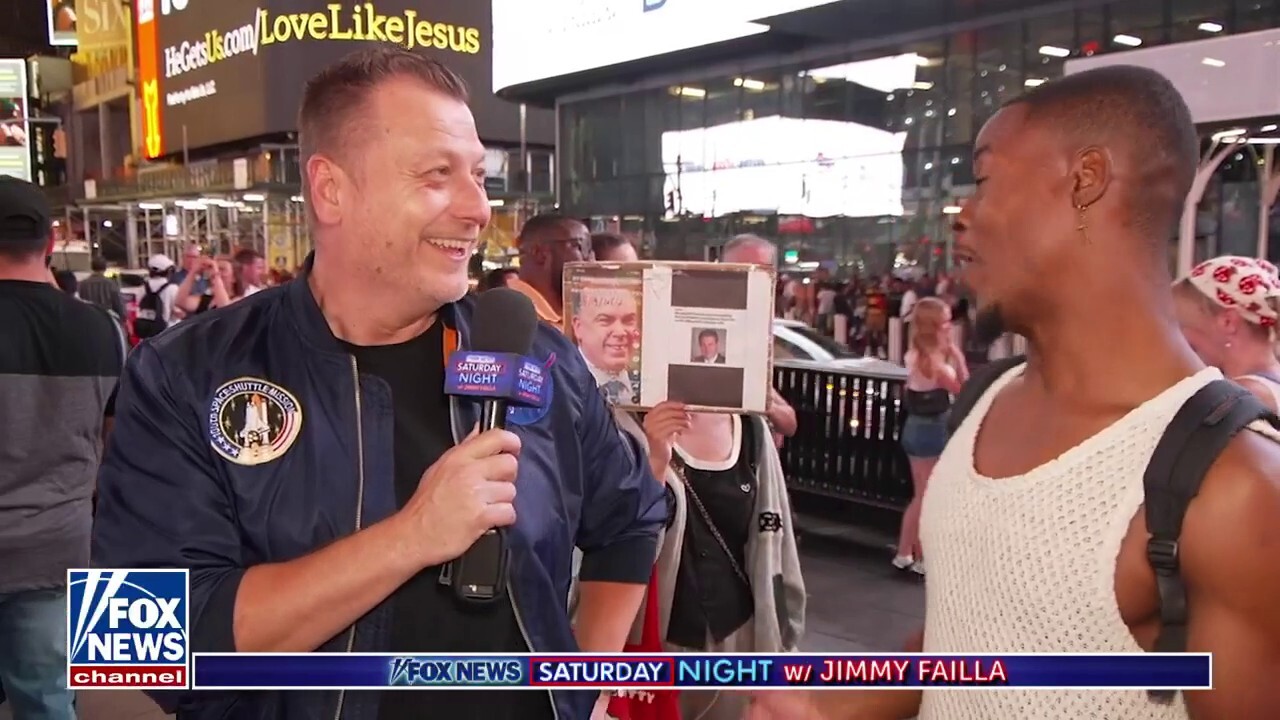 Jimmy Failla Heads To Times Square To Find Out Who Voters Think Will Win The Election 