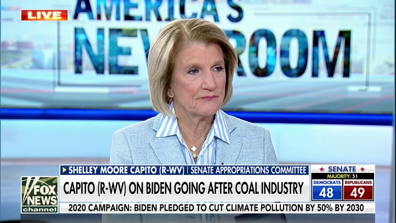 Democrats' anti-coal policies 'crushed' states like West Virginia: Sen. Shelley Moore Capito