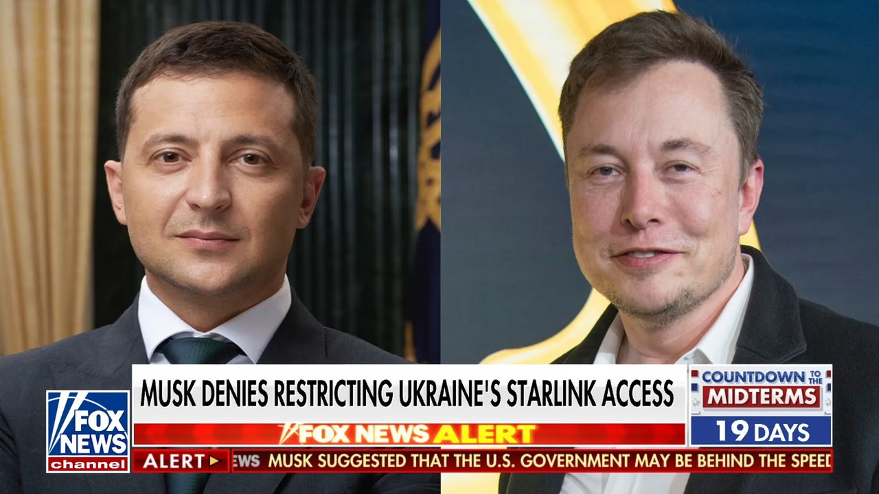 Musk denies restricting Ukraine's access to Starlink