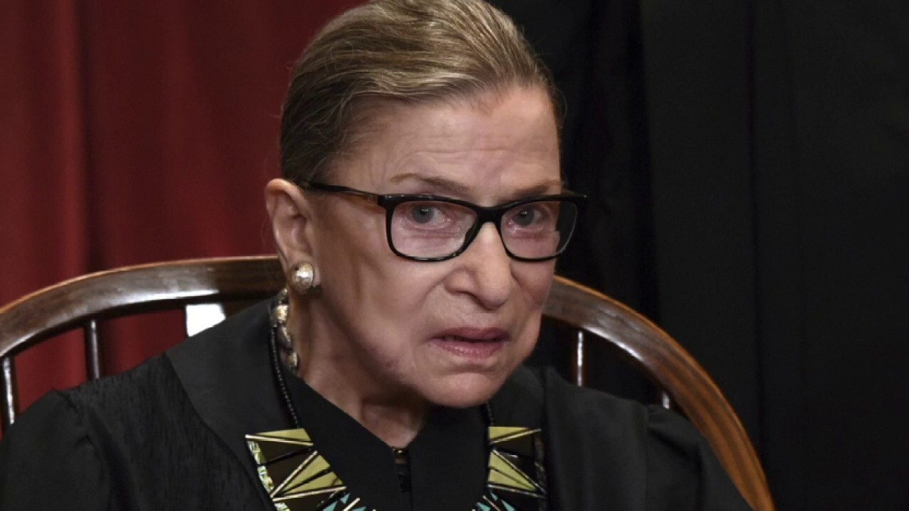Justice Ruth Bader Ginsburg hospitalized with infection	