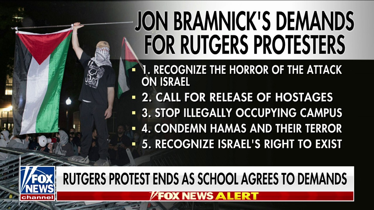 Sen. Jon Bramnick: This is what Rutgers University should have told anti-Israel protesters