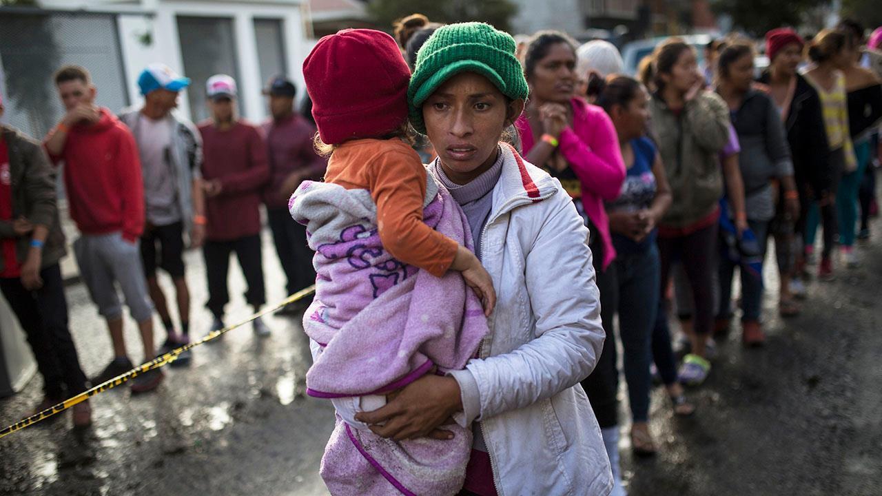 Is migrant caravan a humanitarian crisis?