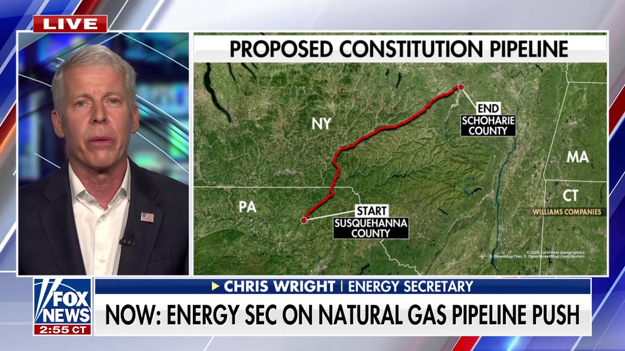 Natural gas pipeline would ‘change the game’: Energy Secretary Chris Wright