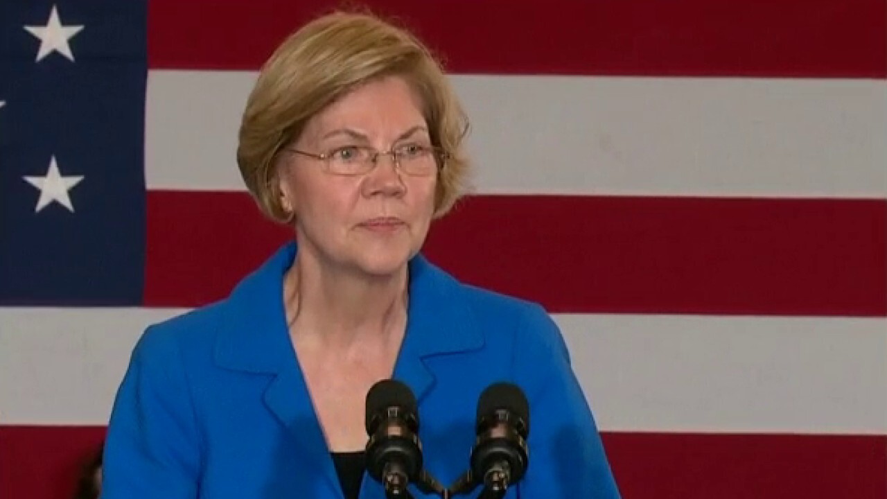 Sen. Elizabeth Warren compares her career to President Trump	