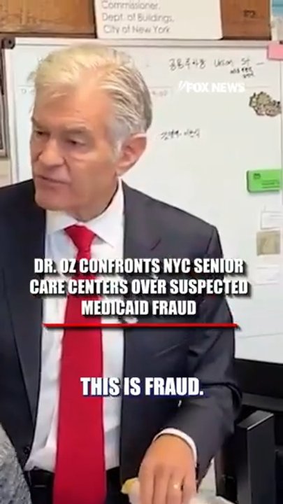 Dr. Oz confronts NYC senior care centers over alleged fraud