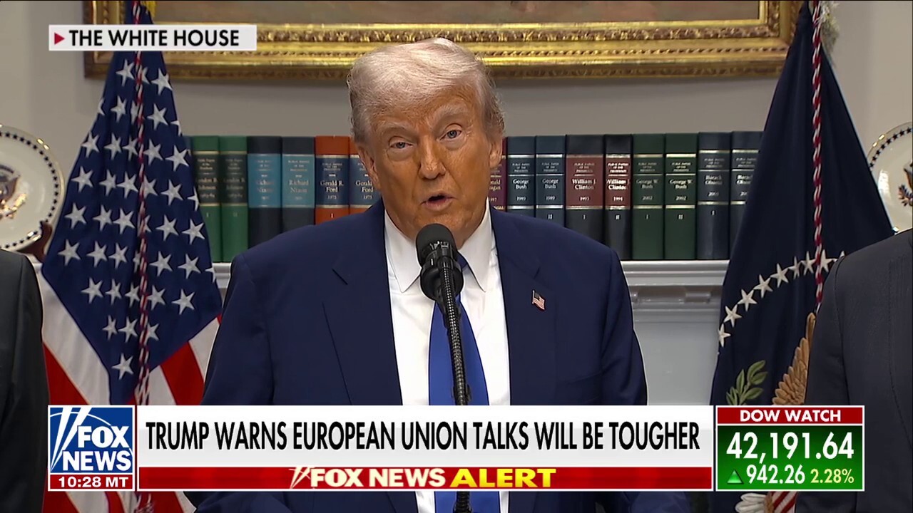 Trump warns trade talks with EU will be tough after reaching deal with China