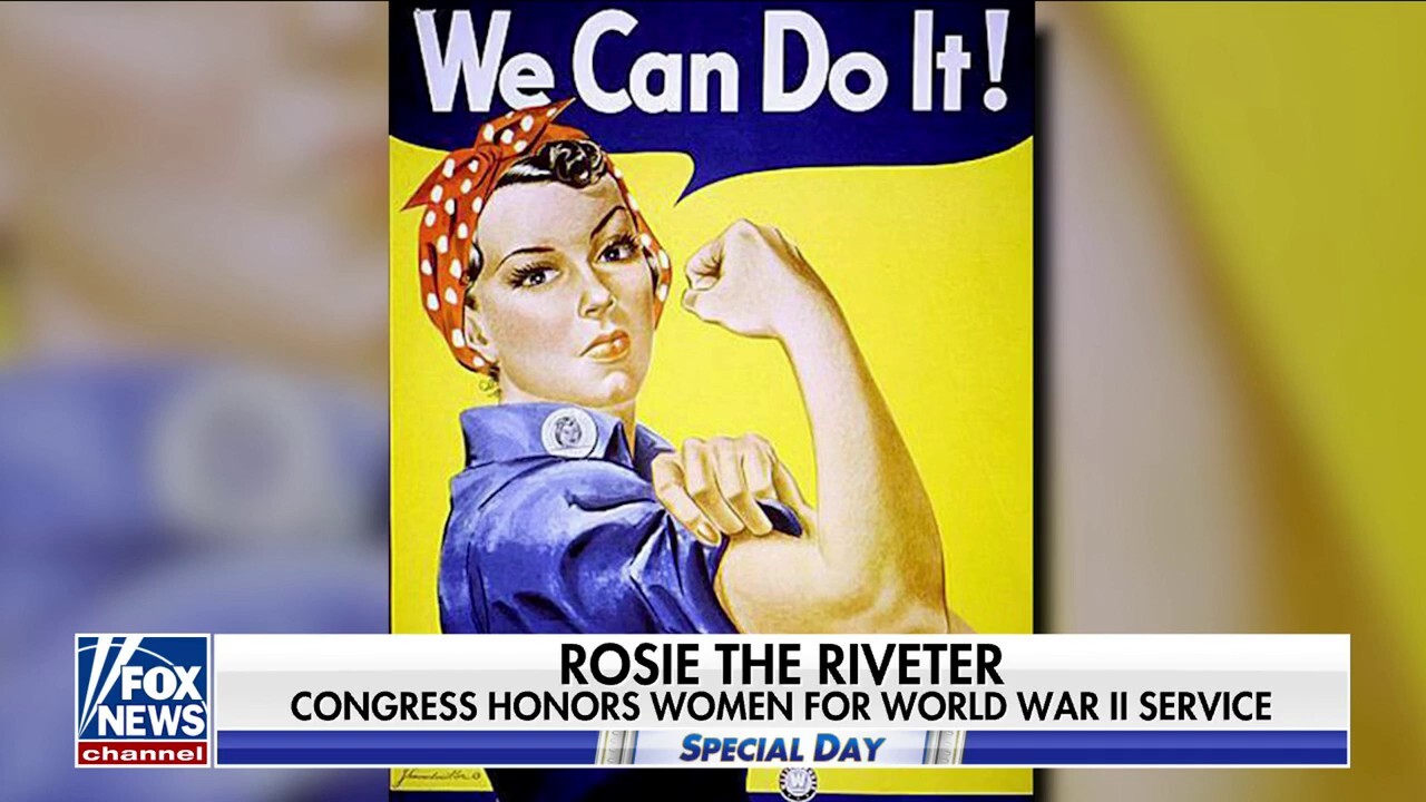 Real-life 'Rosie the Riveters' awarded Congressional Gold Medal