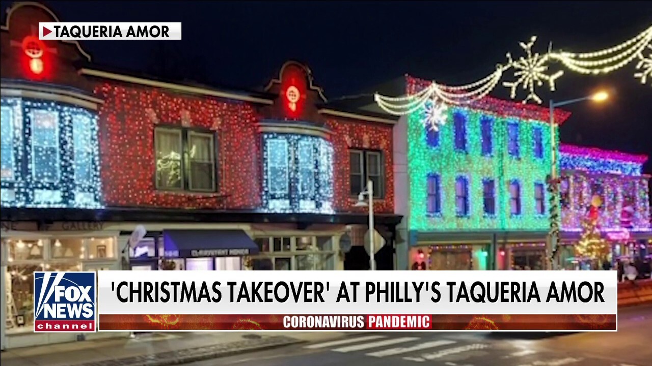 Philadelphia restaurant owner on adding thousands of Christmas lights to attract customers