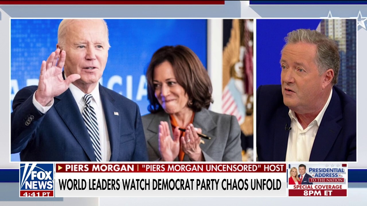 Piers Morgan urges Biden to step down as president: 'It's the right thing to do'
