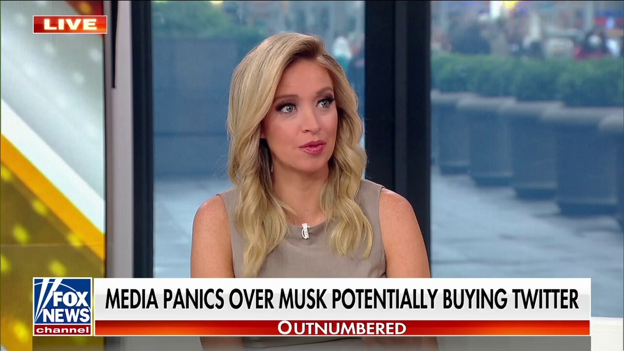 ‘Outnumbered’ co-host Kayleigh McEnany criticizes liberal media, Democrats for panic over Musk Twitter deal.
